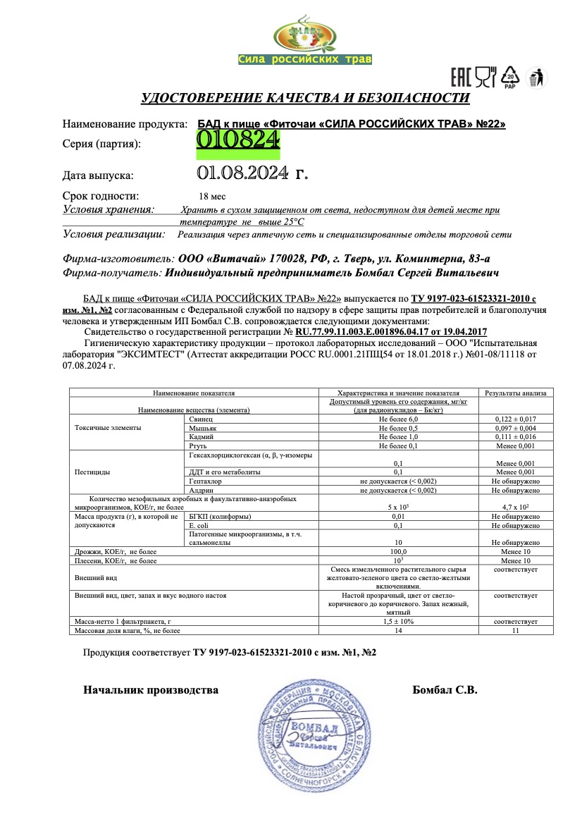 Паспорт №082024